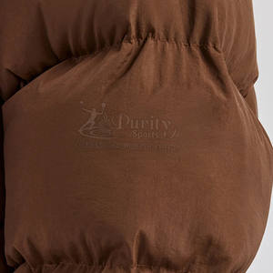 แจ็กเก็ตบุผ้าฝ้ายสำหรับผู้หญิงเสื้อแจ็คเก็ตบุนวมปรับแต่งโลโก้และสีได้ตามต้องการดีไซน์ใหม่ - Product Image 5