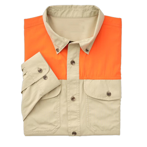Camisetas de tiro al aire libre Upland personalizadas de poliéster transpirable con calidad confiable y logotipo bordado a la venta - Product Image 3