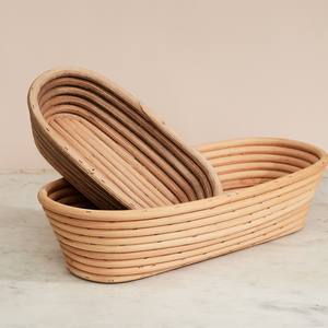 Excellent quality rattan proofing baskets handmade cane brotform banneton bread yeast basket - Product Image 3
