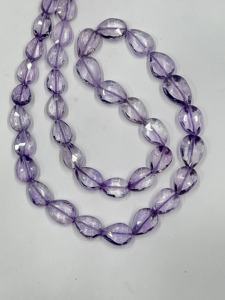 Perles de quartz améthyste rose naturel en vrac, facettées, en forme de goutte, 6x8-9x13mm, perçage droit, 16 pouces, fabrication de bijoux, vente en gros AAA - Product Image 3