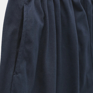 Ensemble T-shirt et short pour homme en coton 100% respirant décontracté d'été personnalisable - Product Image 5