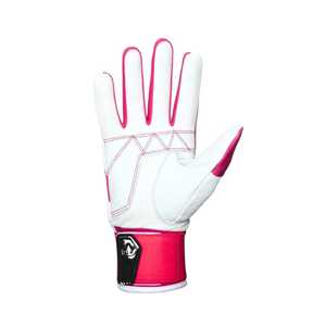 Guantes de bateo de béisbol de cuero personalizados Pro Grip, ligero y duradero para hombres, mujeres, tallas para jóvenes - Product Image 3