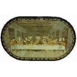 Marquetería Persa Antigua Moaragh, Arte Fino Hecho a Mano, Decoración de la Última Cena, 79 X 49, Abczag-2 - Product Image 1
