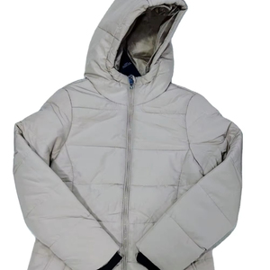 Veste blouson imperméable d'hiver de haute qualité pour femmes avec logo avant en tissu tissé 100% rembourrage en polyester - Product Image 6