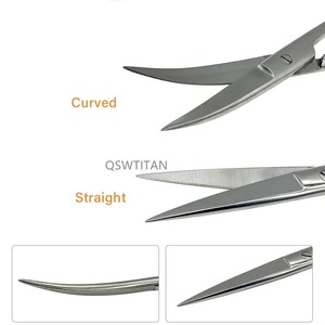 Ciseaux chirurgicaux médicaux améliorés en acier, petits outils pour les ongles, coupe des poils du nez et des sourcils, manucure, maquillage, accessoires de beauté professionnels - Product Image 6