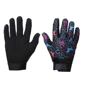 Gants d'équitation parfaits en cuir tissu d'hiver de haute qualité personnalisés OEM de gants de sport de sécurité pour les courses équestres - Product Image 1