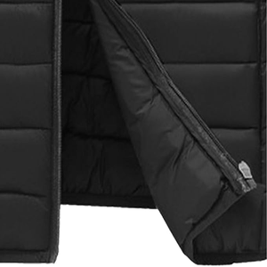 Chaleco Acolchado de Lona sin Mangas, Cálido para Invierno, Resistente al Viento, con Cuello Alto Brillante y Logotipo Frontal Personalizado para Hombre, Gran Venta - Product Image 5