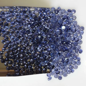 Iolita Natural de 3 mm, Corte Ovalado, Piedra Preciosa Suelta de la Mejor Calidad con Efectos Pleocróicos para la Fabricación de Joyas - Product Image 4