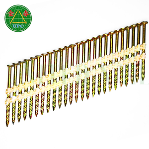 Clous à tête à carreaux en plastique de 2 à 3/8 pouces, 113 pièces, anneau, vis, tige lisse, fabriqué au Vietnam, 5000 pièces - Product Image 2