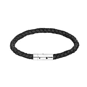 Nubuck Bolo Braided Leather Bracelet by PSDS - Product Image 1