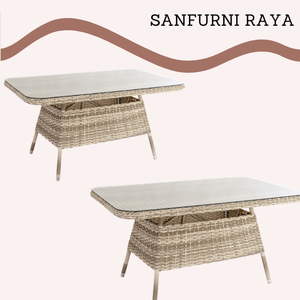 Modern Contemporary Design Rattan Wicker <b>square</b> Dining <b>Table</b> Dining Room Furniture Direct Factory From Indonesia Wholesale Price - Product Image 2