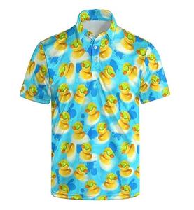 เสื้อโปโลแขนสั้นสำหรับผู้ชายเสื้อโปโลผ้าโพลีเอสเตอร์ระบายอากาศได้ดีดีไซน์คลาสสิก - Product Image 6