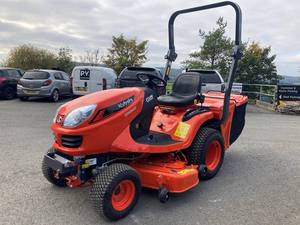 เครื่องตัดหญ้าแบบนั่งขับ Kubota GR2120 ปี 2025 ราคาประหยัด เครื่องยนต์ดีเซล 4 จังหวะ ใบมีดแบบโรตารี่ พร้อมที่เก็บหญ้า ความกว้างในการตัด 48 นิ้ว - Product Image 1
