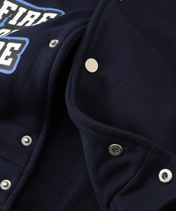 Chaqueta universitaria de moda para hombre, chaqueta bomber cálida de estilo universitario de cuero de lana personalizada para proveedores mayoristas - Product Image 6