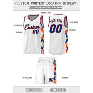 Ensembles d'uniformes de basket-ball personnalisés de haute qualité pour hommes respirants antibactériens à séchage rapide grande taille imprimés par sublimation pour adultes - Product Image 2