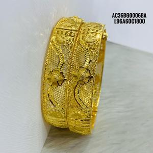 Brazaletes de Diseño Nuevo Chapados en Oro, Joyería de Moda en Línea, Todo Tipo de Joyería de Un Gramo - Product Image 1