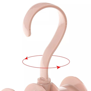 Vietnam fabricant en gros couleur personnalisée de haute qualité en plastique dur porte-vêtements gain de place antidérapant rembourré crochet floqué - Product Image 4