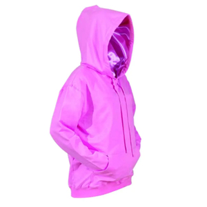 OEM último Unisex de gran tamaño 3XL tela de nailon capucha transpirable suave algodón polar sudaderas con capucha logotipo bordado personalizado ropa de hombre - Product Image 2