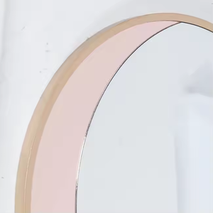 Chất lượng cao hấp dẫn 60x90x2cm vòm tường gương độc đáo hình lớn trang trí nội thất Vàng cong gương bằng Crescent thủ công mỹ nghệ - Product Image 2