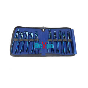 Los mejores fórceps de extracción dental #13 Instrumentos quirúrgicos de titanio azul - Product Image 2