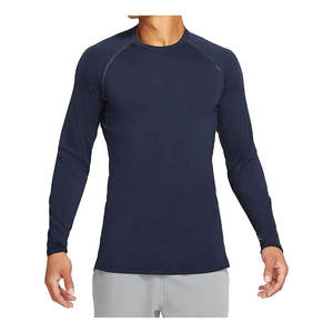 OEM Custom Breathable Rash Guard for Men Long Sleeve Sportswear Comfortable Fit Compression Shirt BJJ MMA <b>Surfing</b> Gym Training - Product Image 1