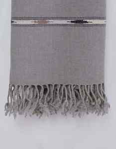 Goodshopping Men Classic Wool <b>Shawl</b> Winter Soft Warm Breathable Traditional Solid Color <b>Wrap</b> Middle East & India Style - Product Image 2