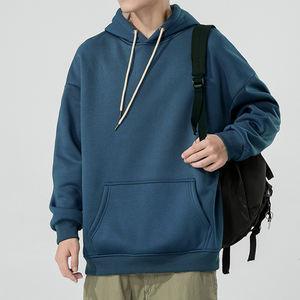 Vente en gros 2025 hiver sweats à capuche unis surdimensionnés personnalisés sweats à capuche pour hommes unisexe en vrac grande taille sweats à capuche pour hommes - Product Image 1