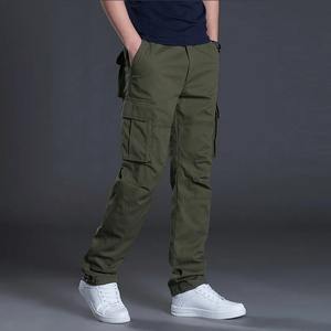 Pantalones Cargo para hombre, pantalones tácticos informales con múltiples bolsillos para hombre, prendas de vestir para hombre, Pantalones rectos de invierno - Product Image 3