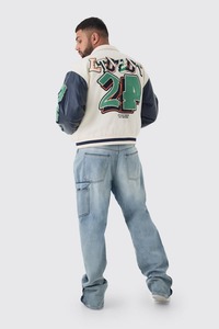 Men <b>Women</b> Lightweight Mesh Varsity Jacket Tricot Snap Front <b>Summer</b> Baseball Bomber <b>Coat</b> - Product Image 6