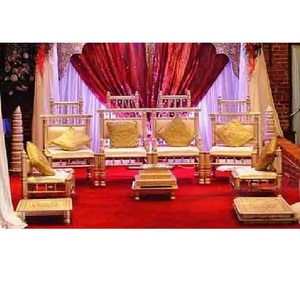 เก้าอี้มณฑปงานแต่งงานสวยงาม ชุดเก้าอี้มณฑปงานแต่งงานแบบ Sankheda ผู้ผลิตเฟอร์นิเจอร์งานแต่งงานดีไซน์เนอร์ ราคาโรงงาน ลดราคา ส่งตรงถึงสหรัฐอเมริกา - Product Image 1
