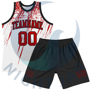 Uniforme Deportivo de Baloncesto Personalizado, Transpirable, de Talla Grande, con Diseño Digital Sublimado, para Equipos Deportivos - Product Image 2