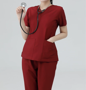 Calidad superior-Uniformes médicos de hospital Scrubs-Tamaño personalizado Scrubs Uniforme para hombres, mujeres-Scrub Sets Tamaño libre - Product Image 4