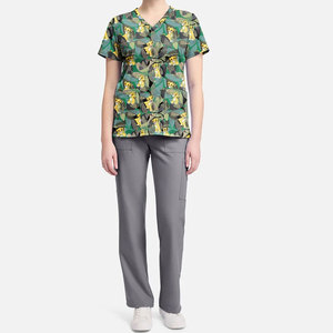 Uniformes Médicos para Hospital, Traje de Enfermera y Doctor, Manga Larga, Transpirable, de Secado Rápido, Unisex, para Verano - Product Image 1