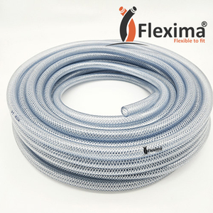 Tuyau d'arrosage en PVC flexible de haute qualité, tressé en fibre, 3 couches, tuyau d'arrosage isolé pour jardin en PVC - Product Image 2