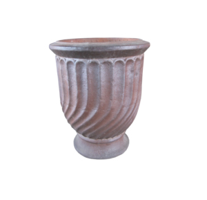 Maceta y jardineras de cerámica grande rústica superventas, juego de piedra negra de arcilla para el hogar y suministros de jardín, decoración de vivero con patrón - Product Image 5