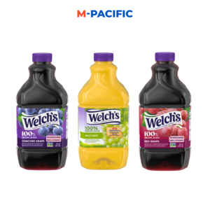 Prêt à expédier Welch's 100% Jus fabriqué aux États-Unis sans arômes artificiels 64oz de raisin rouge - Product Image 2