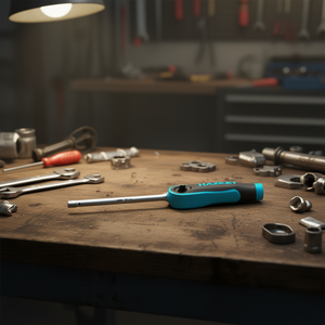 Clé à douille rapide Hazet 295 mm 1/4'' avec poignée en T de haute qualité - Product Image 3