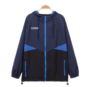 Venta al por mayor al aire libre impermeable senderismo chaqueta personalizada Softshell chaquetas cortavientos más tamaño chaquetas de poliéster con sudaderas con capucha - Product Image 2