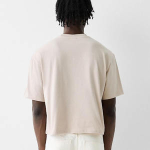 เสื้อยืดเฟรนช์เทอร์รี่ผู้ชาย แห้งเร็ว รุ่นใหม่ 100% ผ้าฝ้าย ทรงหลวม กันน้ำ เป็นมิตรกับสิ่งแวดล้อม - Product Image 2