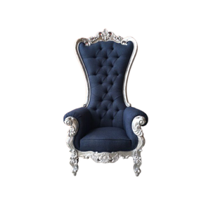 Chaises de trône roi et reine de qualité supérieure Chaises de trône en bois royal Design de luxe Prix de gros de l'Indonésie - Product Image 4