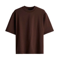 T-shirt pour homme en coton 100% de haute qualité, tricoté, avec impression de logo personnalisé, col roulé, manches courtes, respirant, fabriqué au Pakistan