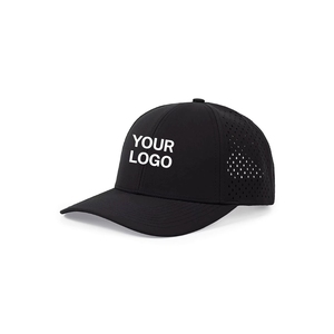 Custom Branded Logo Lightweight Waterproof Golf Hats 6 Panel Laser Perforated Classic Baseball <b>Caps</b> Vietnam OEM B2B Supplier VN - Product Image 2