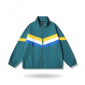 ชุดวอร์มกันลมแบบกำหนดเอง คุณภาพสูง ชุดวอร์มโลโก้สั่งทำ ชุดกีฬาสำหรับผู้ชาย สำหรับการฝึกซ้อมและวิ่งจ๊อกกิ้ง ชุดวอร์ม 2025 - Product Image 6