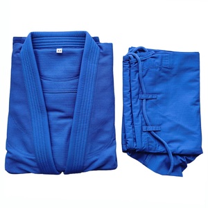 Combinaisons de Jiu-Jitsu Brésilien personnalisables en usine depuis 10 ans, classiques, 100% coton, légères, respirantes, extensibles, logo frontal - Product Image 5