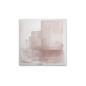 Hecho en Alemania-Cuadro de lienzo para decoración del hogar pintura de acuarela-pintura de pared Mural en blanco y rosa-arte de marco de Camilla - Product Image 1