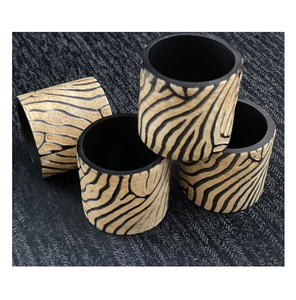 ผ้าเช็ดปากรูปเขาควายแหวนผ้าเช็ดปากใหม่ล่าสุดผ้าเช็ดปากรูปเขาควายธรรมชาติสง่างามดีไซน์ทันสมัย - Product Image 4