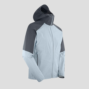 Veste coupe-vent légère en nylon personnalisée pour homme, fermeture éclair intégrale, été, sport, imperméable, capuche, veste de pluie, manteau - Product Image 4