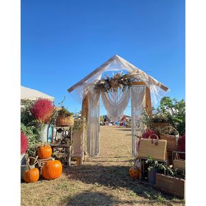 Cortina de Pared Rústica Bohemia, Fondo de Algodón Lujoso para Bodas y Cumpleaños, Tema Indio para Decoraciones y Regalos - Product Image 3