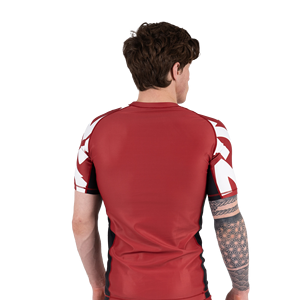 Traje de Baño Rashguard Personalizable al por Mayor para Hombre, Manga Larga, Estampado, Secado Rápido, Material de Poliéster/Nailon para Surf y MMA - Product Image 6