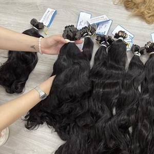 Extensiones de cabello de cinta de calidad superior superventas de fábrica 100% cabello humano extensiones de cabello vietnamita crudo dibujado Doble - Product Image 5